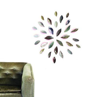 Pepe Heykoop - Wallpaper Leaves - Pink