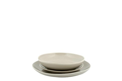 MrsBloom - Madrid old grey - Soup plate