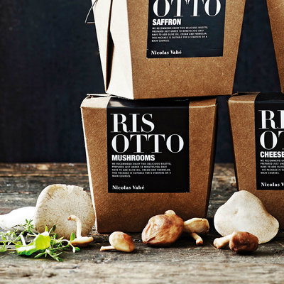 Nicolas Vahé - Risotto with mushrooms