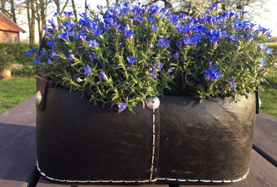 Tadé recycled tyres - Corbeilles de Balcon - Balkon manden - set van 2