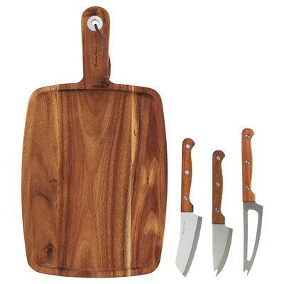 Nicolas Vahé - Cutting board & cheese knifes