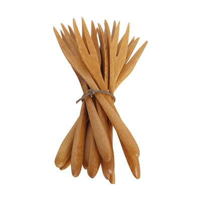 House Doctor - Bamboo Fork Large, set of 12