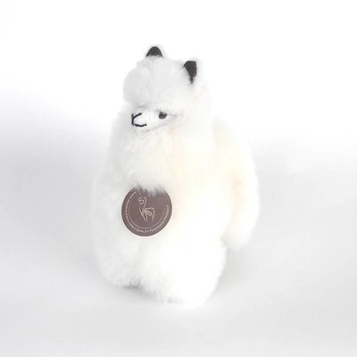 Inkari - Alpaca zachte knuffel Ivoor Small