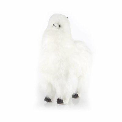 Inkari - Alpaca zachte knuffel Ivoor Large