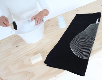 Jurianne Matter - Theedoek Pear black