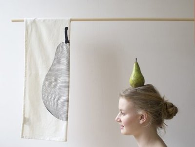 Jurianne Matter - Theedoek Pear white
