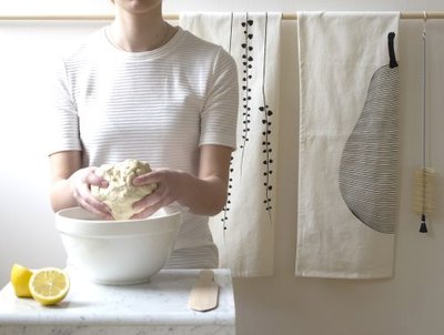 Jurianne Matter - Theedoek Pear white