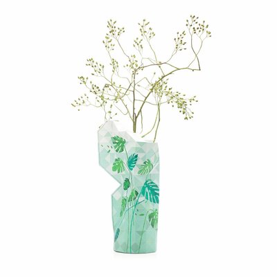 Pepe Heykoop - Paper Vase Cover Large - Jungle Leaves