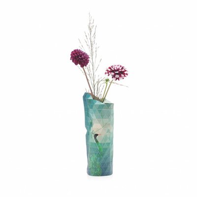 Pepe Heykoop - Paper Vase Cover small - Peacock