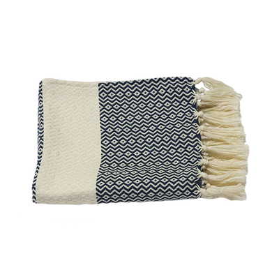 Mijn Stijl - Hamamdoek Bohemian S Blauw