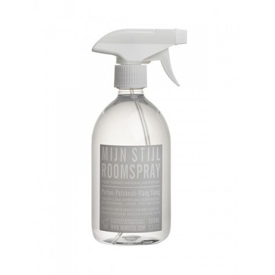 Mijn Stijl - Roomspray parfum Patchouli-Ylang-Ylang grijs
