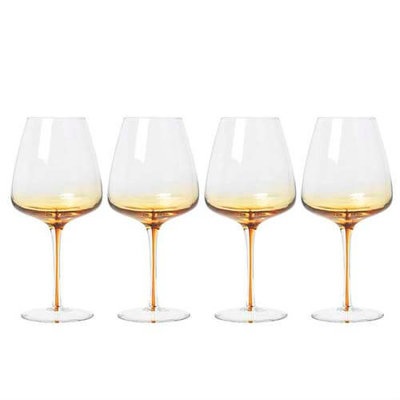 Broste Copenhagen - Amber - Rode wijnglas