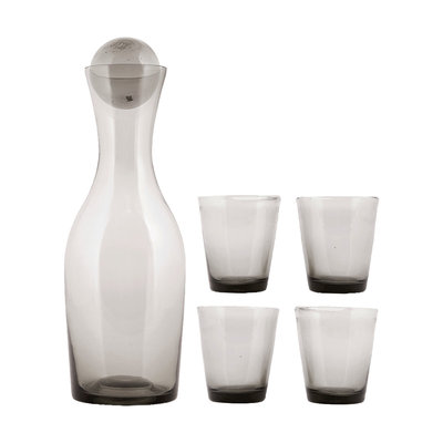 House Doctor - Houston- Geschenkverpakking karaf met 4 glazen