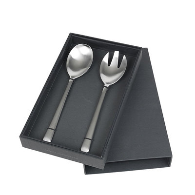 Broste Copenhagen - Hune - Saladebestek Mat zilver