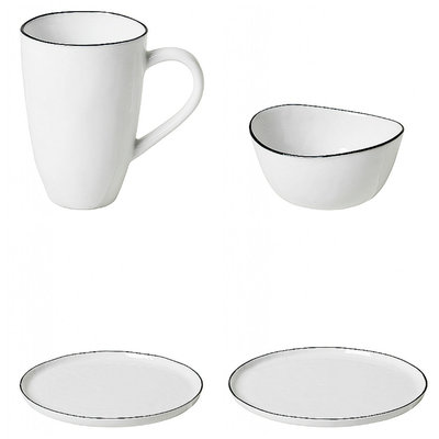 Broste Copenhagen - Salt - Basispakket servies Small