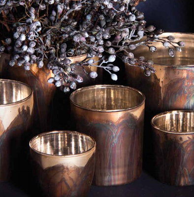 PTMD - Blend theelicht brons Large