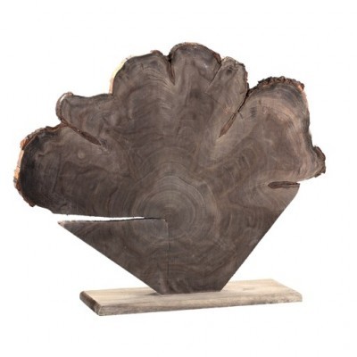 PTMD - Elvi dark grey wooden decostand L