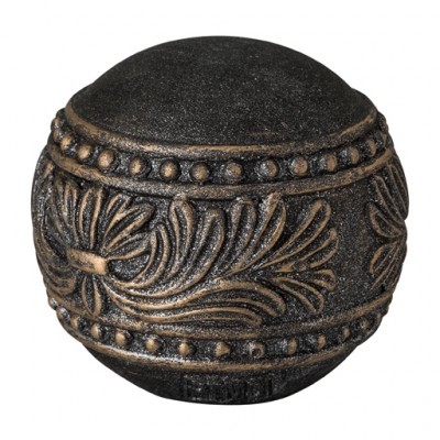 PTMD - Rustic Deco bal zwart Small