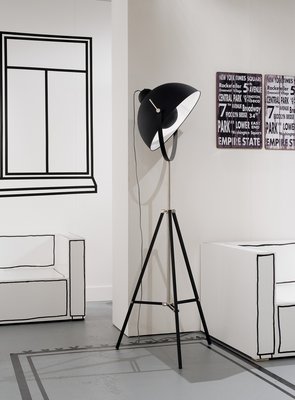 It's About RoMi - Vloerlamp Hollywood Zwart