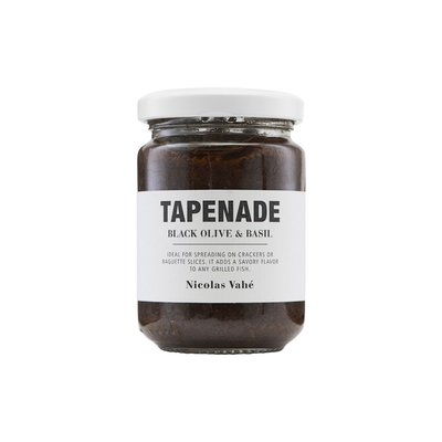 Nicolas Vahé - Tapenade Zwarte olijf & basilicum
