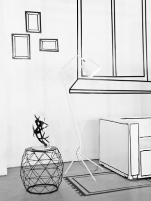 It's About RoMi - Vloerlamp Barcelona Wit
