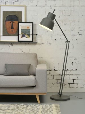 It's About RoMi - Vloerlamp Belfast Grijsgroen