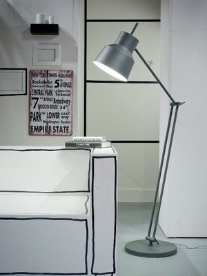 It's About RoMi - Vloerlamp Belfast Grijsgroen