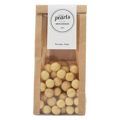 Nicolas Vahé - Gember parels Witte chocolade