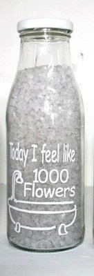 (Op) de Maalzolder - Badzout Today I feel like 1000 flowers