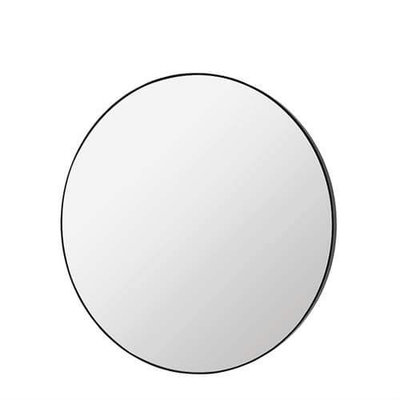 Broste Copenhagen - Spiegel Complete Rond Zwart Large