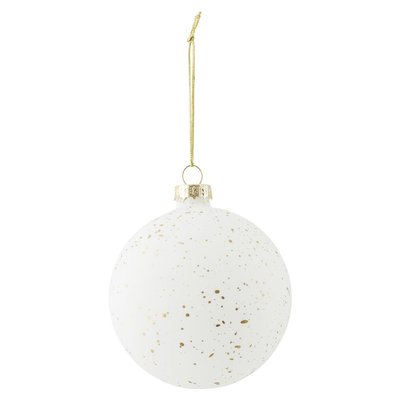 House Doctor - Kerstbal Gold sprinkle