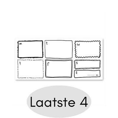 Studio Stationery - Weekly planner