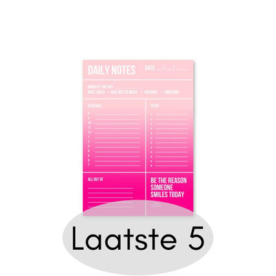 Studio Stationery - Daily notes