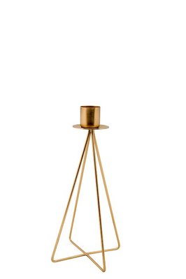 MrsBLOOM - Kandelaar Jasper antiek goud