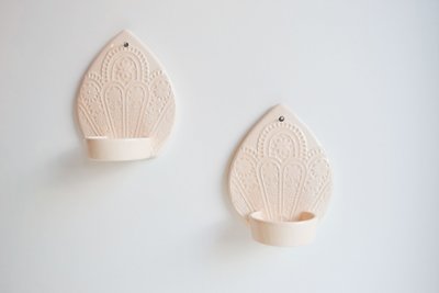 Kesemy design - Muurkandelaar Lighten up Peach S