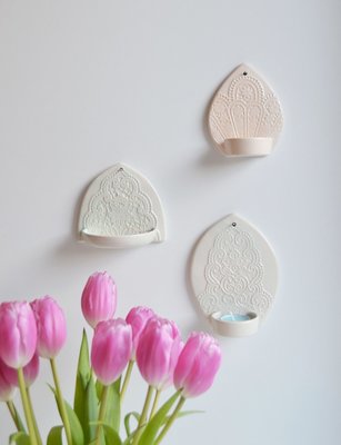 Kesemy design - Muurkandelaar Lighten up Peach S