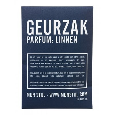 Mijn Stijl - Geurzakje Linnen blauw