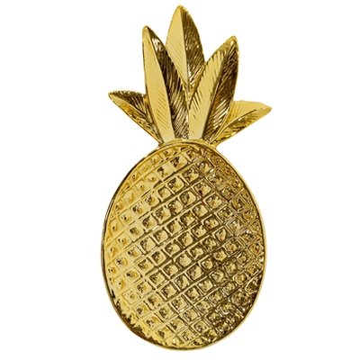 Bloomingville - Schaaltje Ananas Goud