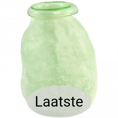 PTMD - Amora green Glass vase thick