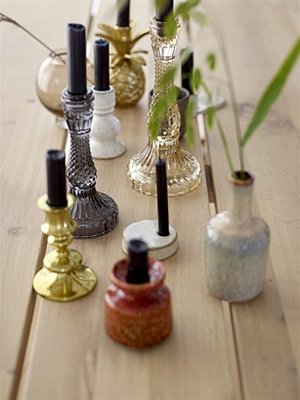 Bloomingville - Kandelaar Ananas goud