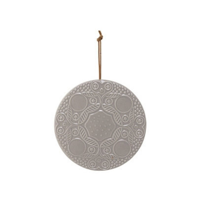 Bloomingville - Deco bordje licht grijs