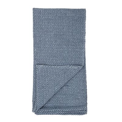 Bloomingville - Plaid Blauw 100x80