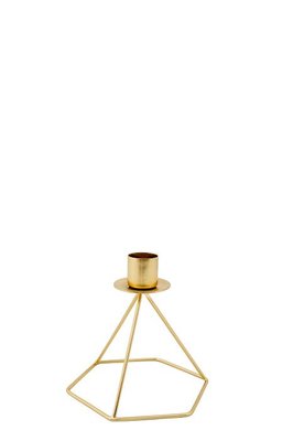 MrsBLOOM - Kandelaar Thomas antiek goud