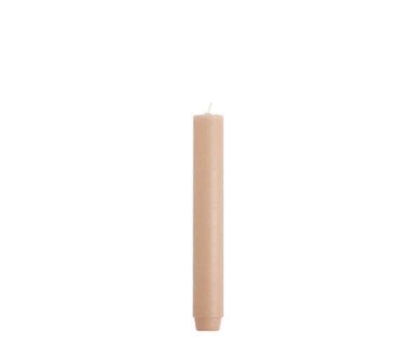 Rustik Lys - Dinerkaars 2,6 x 18 cm Iced apricot - Rustik Lys - Dinerkaars 2,6 x 18 cm Iced apricot -